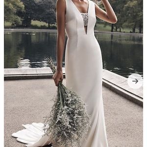 Vera Wang- white collection wedding dress size 6